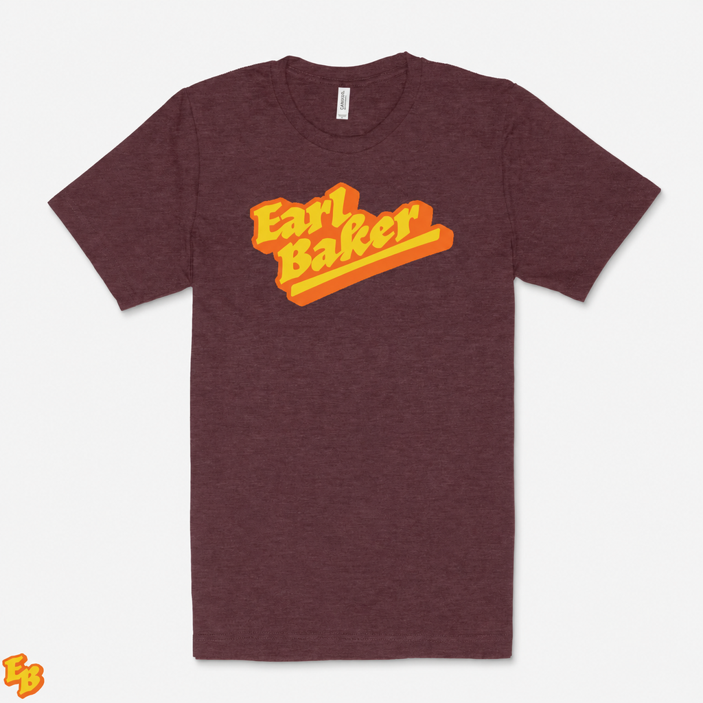 Earl Baker Heathered Logo Shirt