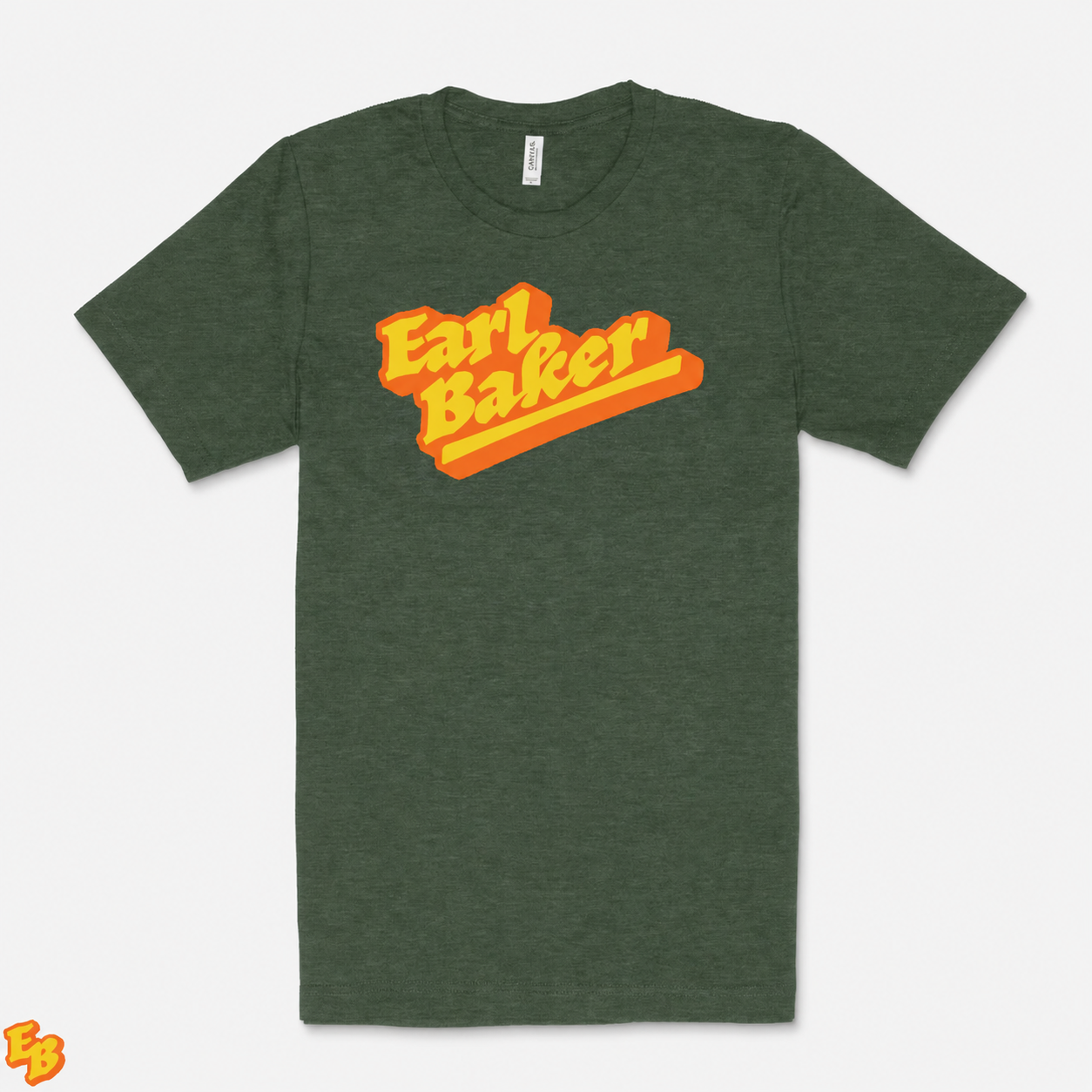 Earl Baker Heathered Logo Shirt