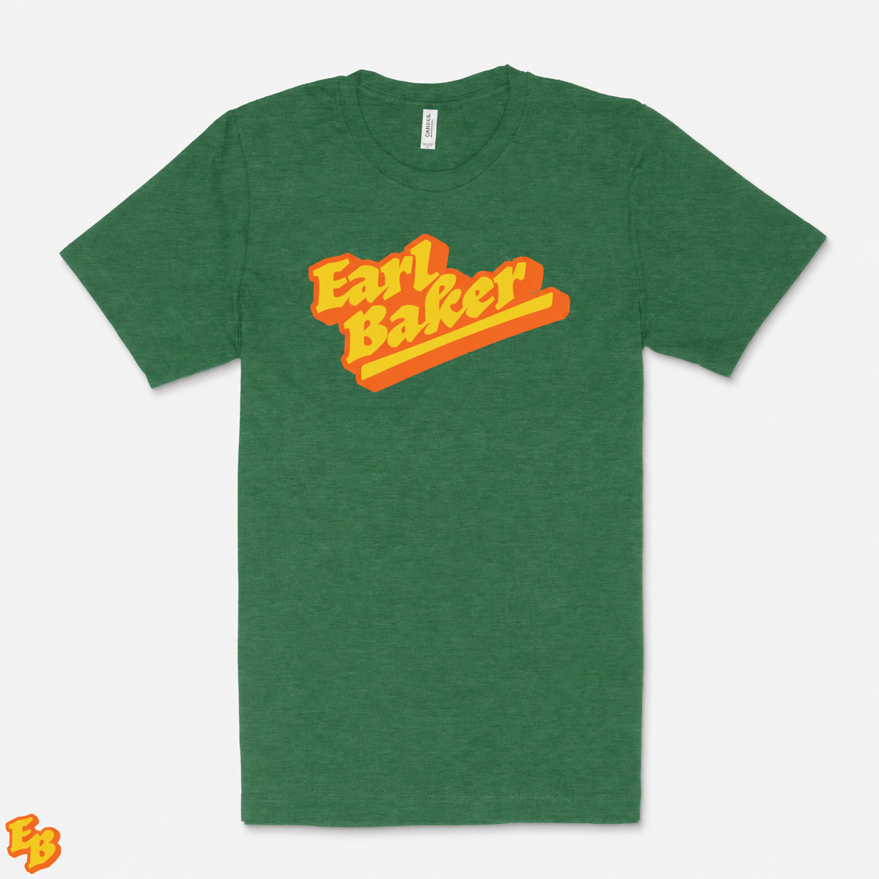 Earl Baker Heathered Logo Shirt