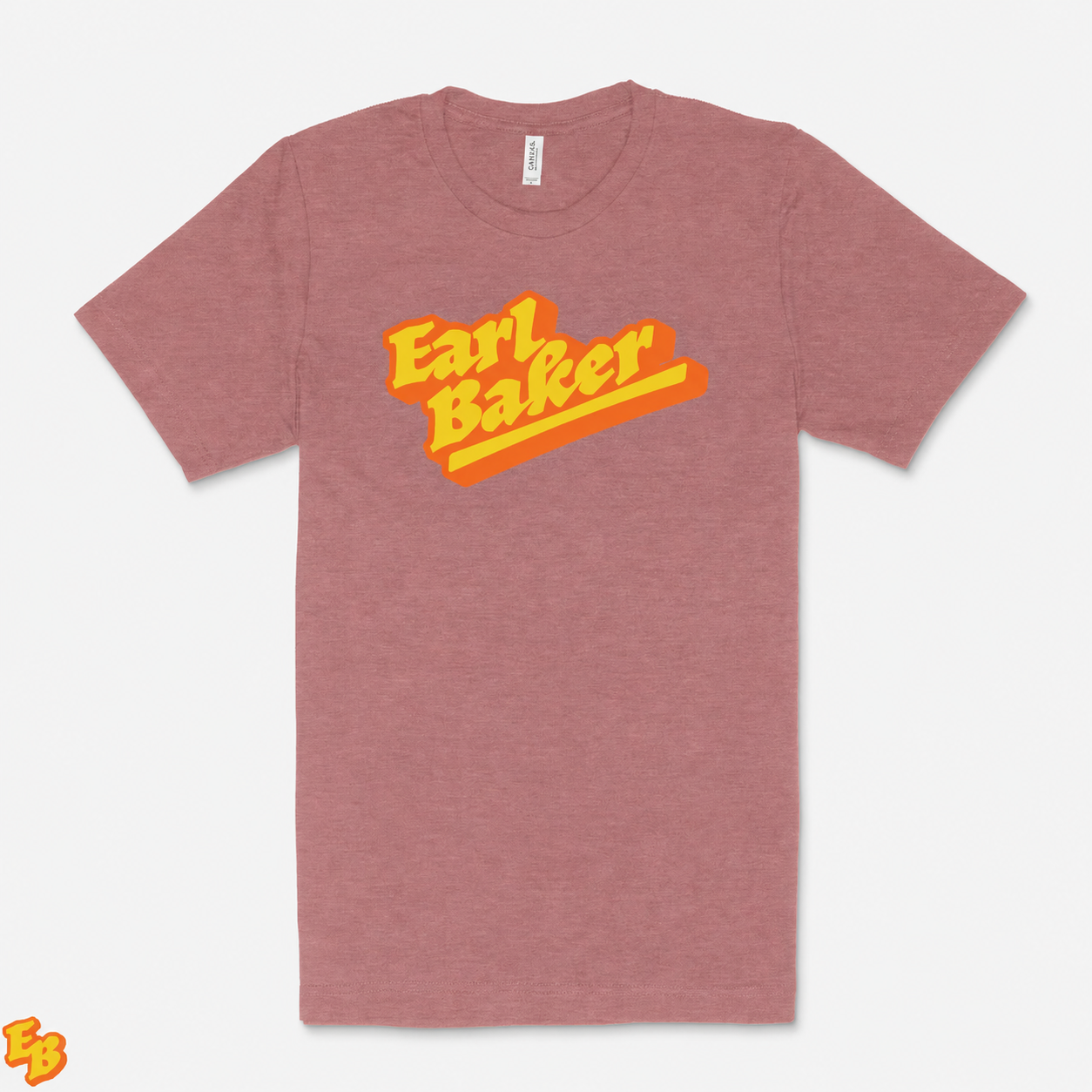 Earl Baker Heathered Logo Shirt