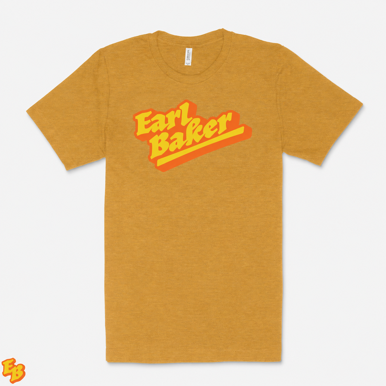 Earl Baker Heathered Logo Shirt