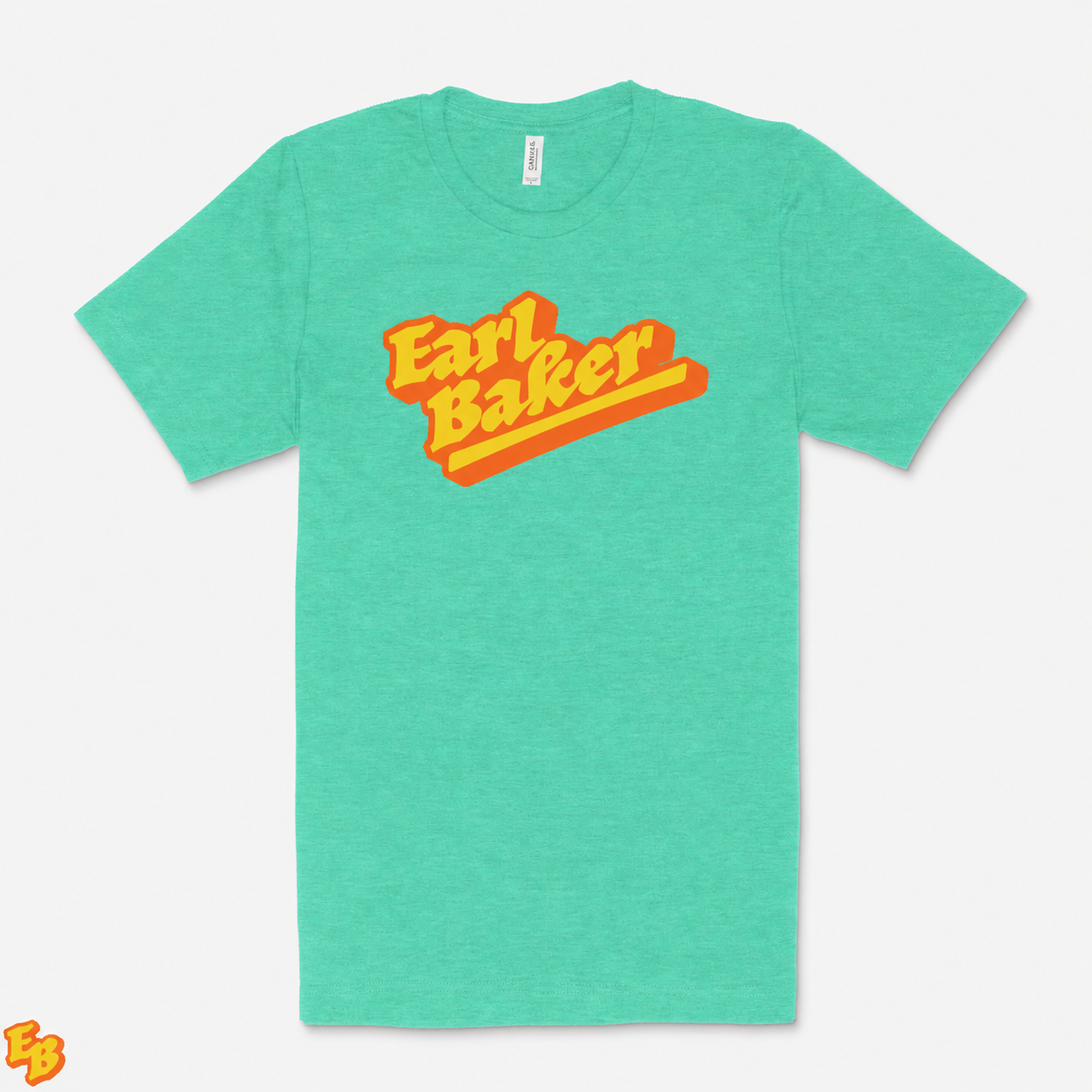 Earl Baker Heathered Logo Shirt
