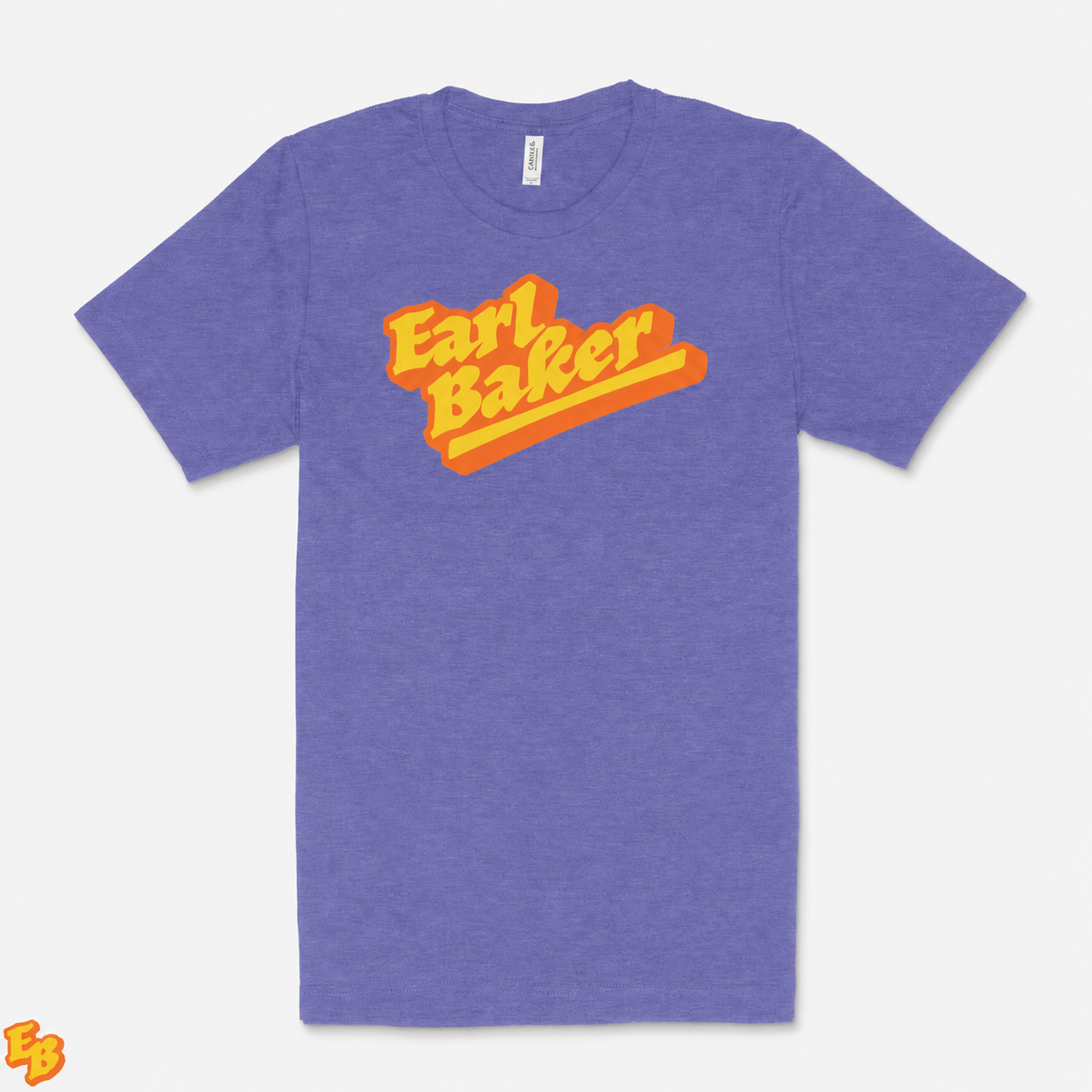 Earl Baker Heathered Logo Shirt