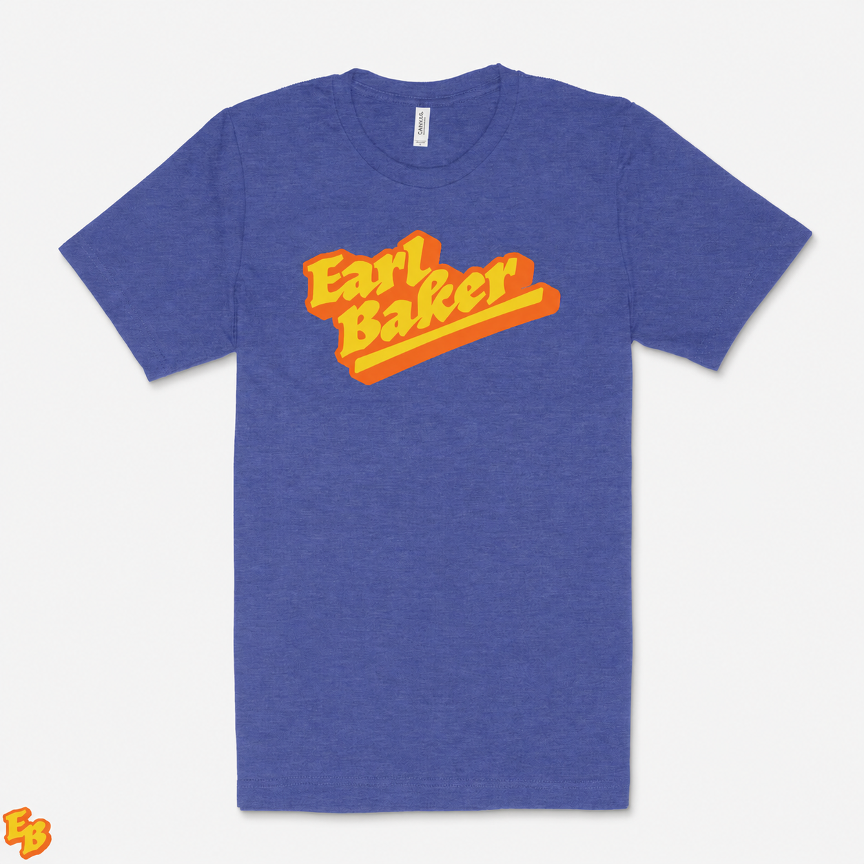 Earl Baker Heathered Logo Shirt